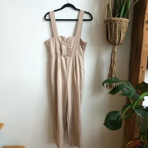 Cream lightweight stylized jumper from Japan